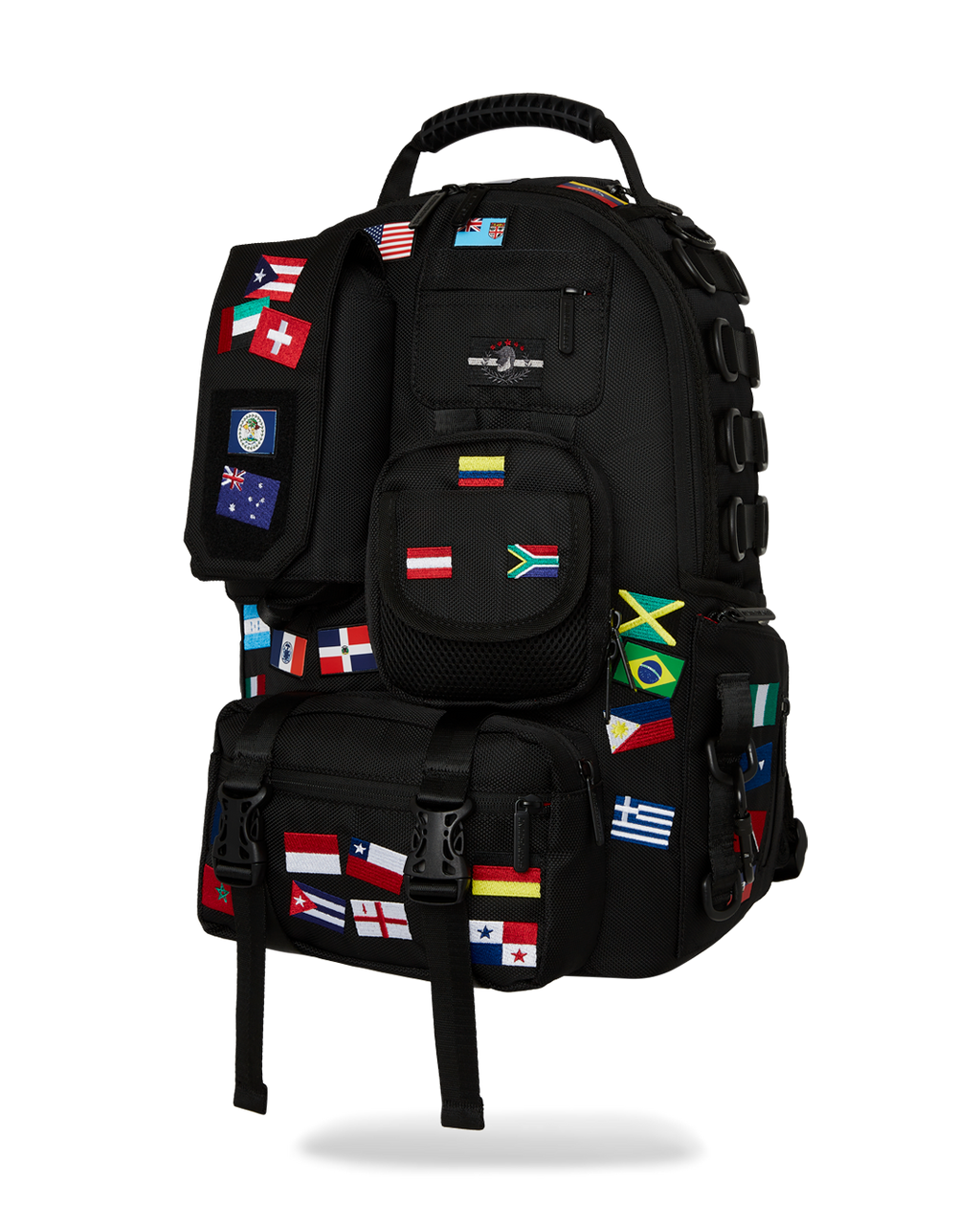 Limited Edition JAMES FIRST CLASS GLOBAL FLAGS SPECIAL OPS CARGO BACKPACK