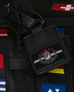 Limited Edition JAMES FIRST CLASS GLOBAL FLAGS SPECIAL OPS DUFFLE