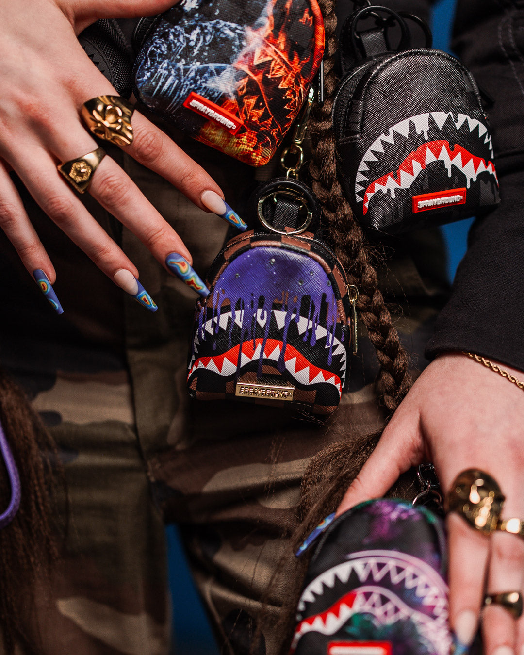 Limited Edition CHAMPION OF THE GALAXY BACKPACK KEYCHAIN