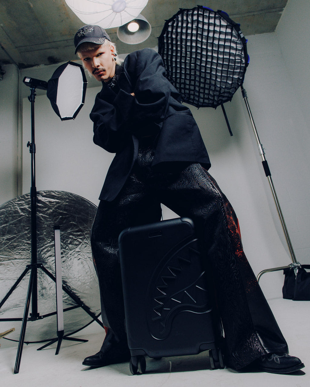 Limited Edition HENNY JETSTREAM SHARKITECTURE CARRY-ON LUGGAGE