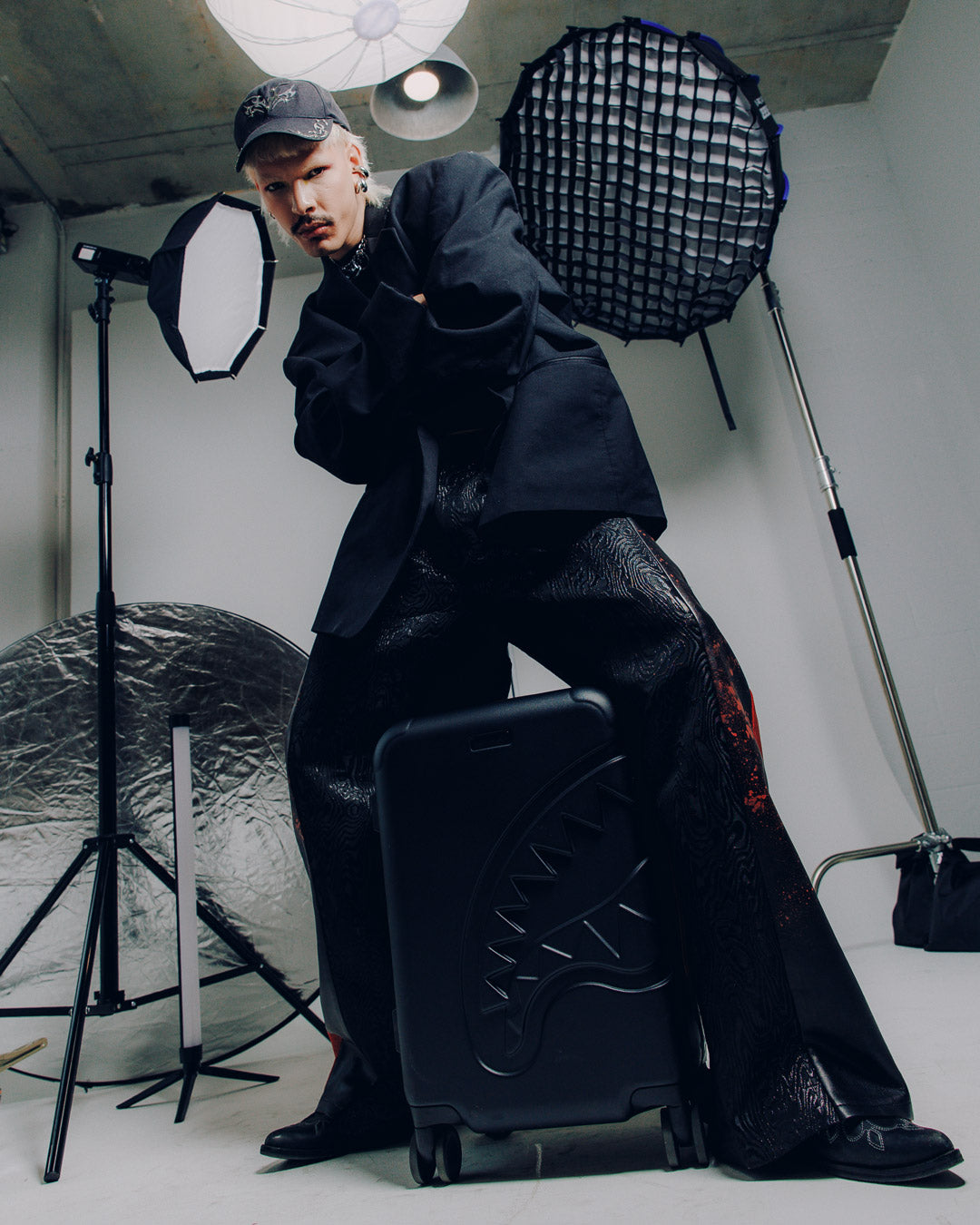 Limited Edition HENNY JETSTREAM SHARKITECTURE CARRY-ON LUGGAGE