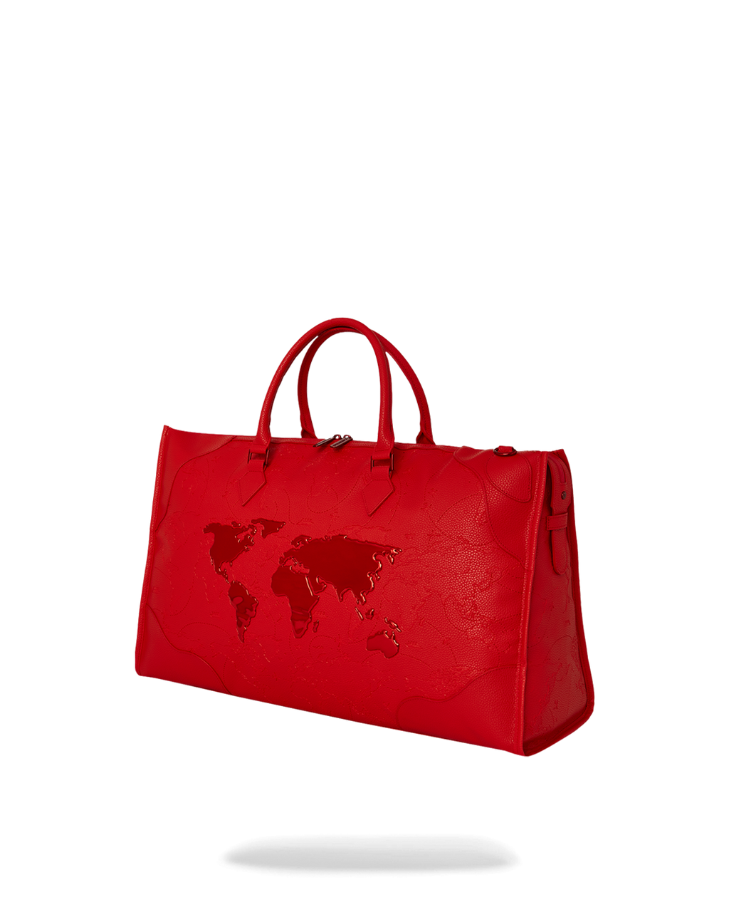 Limited Edition JAMES FIRST CLASS RUBY RED PYRAMID LARGE DUFFLE
