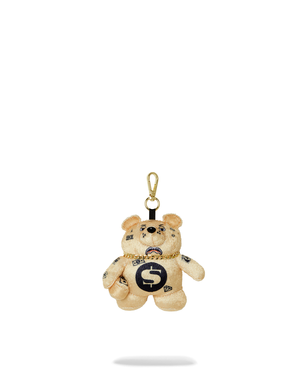 Limited Edition GOLDRUSH BEAR KEYCHAIN