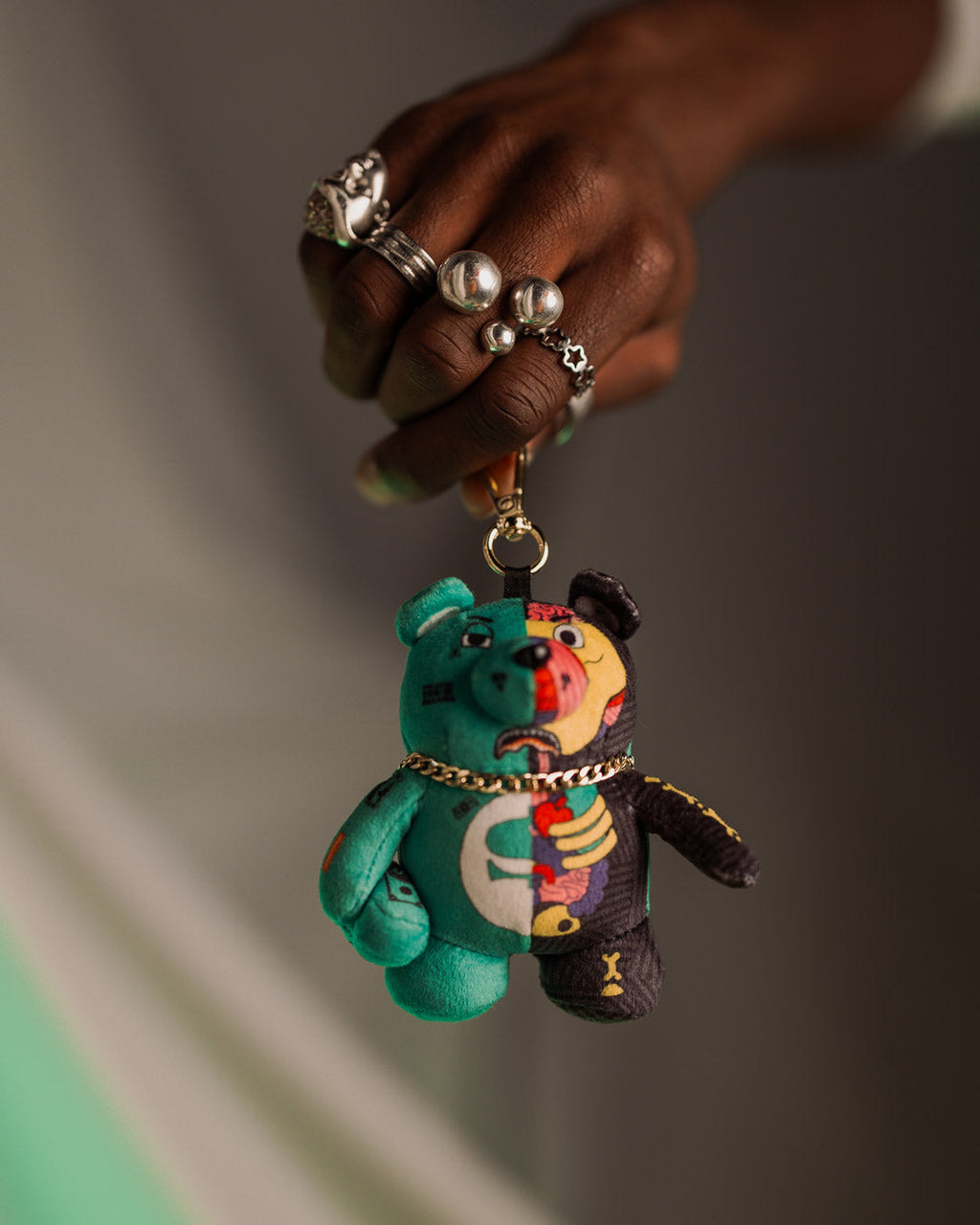 Limited Edition LIL X-RAY BEAR KEYCHAIN