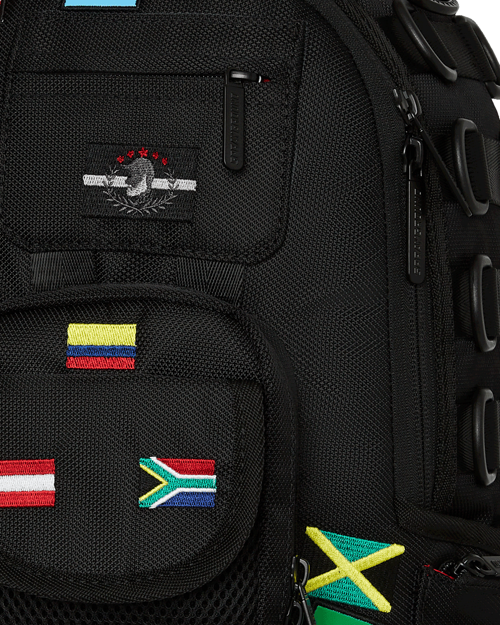 Limited Edition JAMES FIRST CLASS GLOBAL FLAGS SPECIAL OPS CARGO BACKPACK