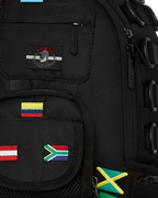 Limited Edition JAMES FIRST CLASS GLOBAL FLAGS SPECIAL OPS CARGO BACKPACK