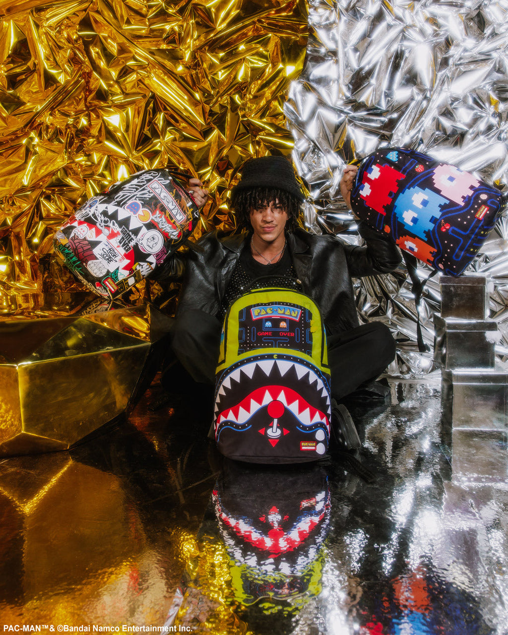 Limited Edition PAC-MAN LEVELED-UP ART BACKPACK