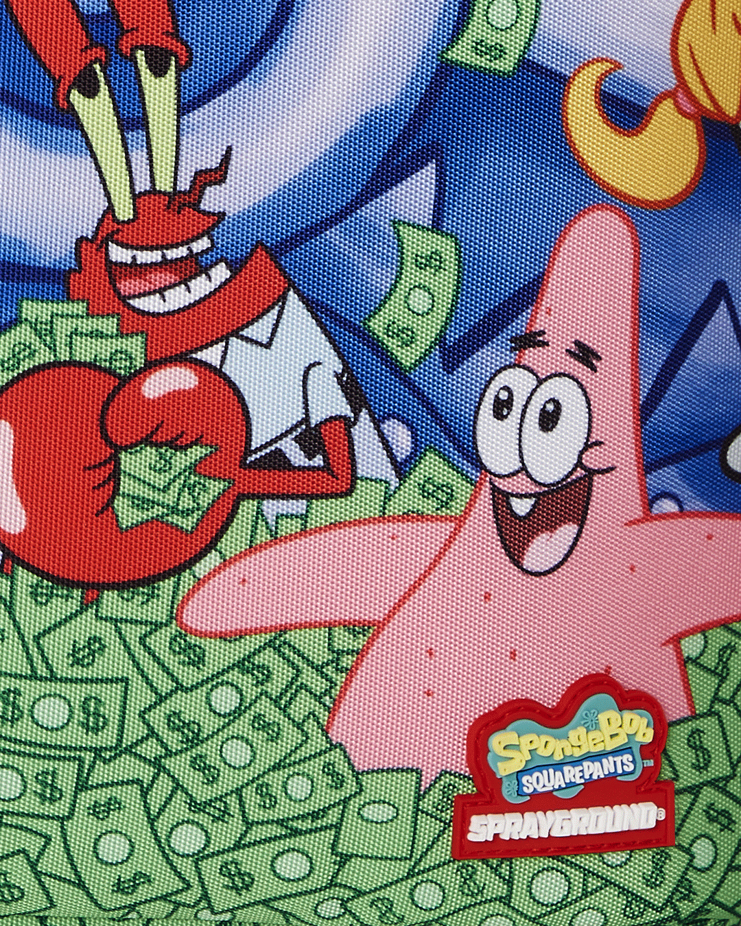 Limited Edition SPONGEBOB CREW MONEY BATH DLXR BACKPACK