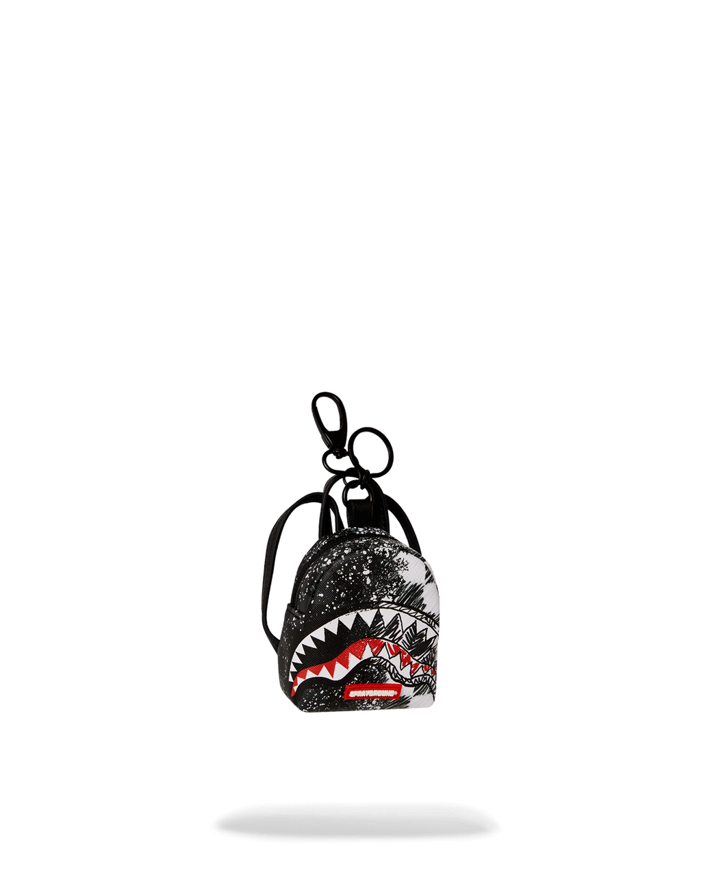Limited Edition SCRIBBLE DRIBBLE CHECK BACKPACK KEYCHAIN