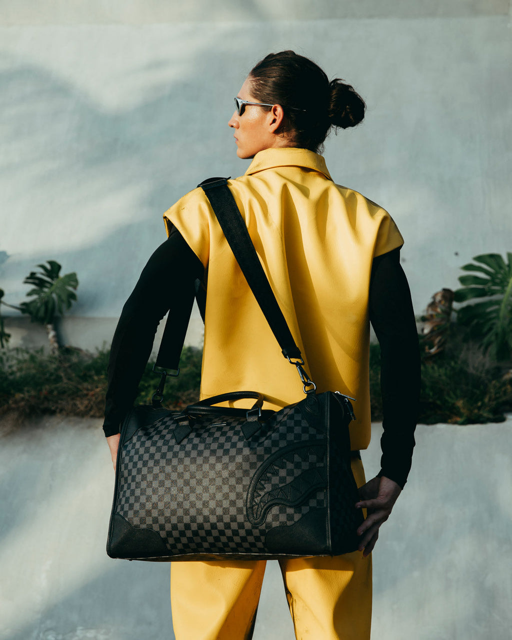 Limited Edition MIDNIGHT CHATEAU PYRAMID DUFFLE