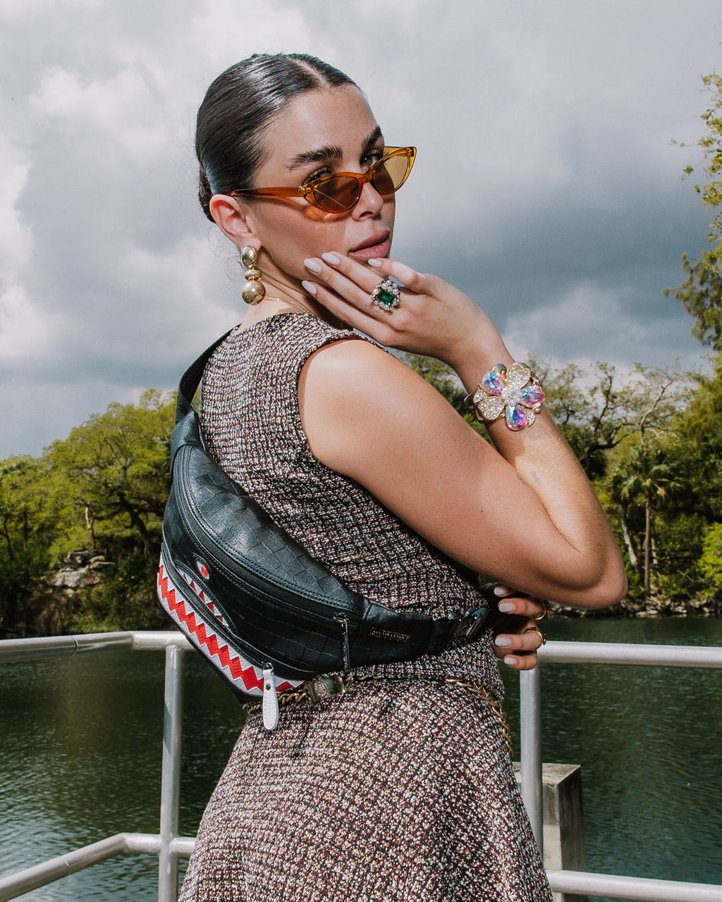 Limited Edition CUT AND PASTE SAVVY CROSSBODY