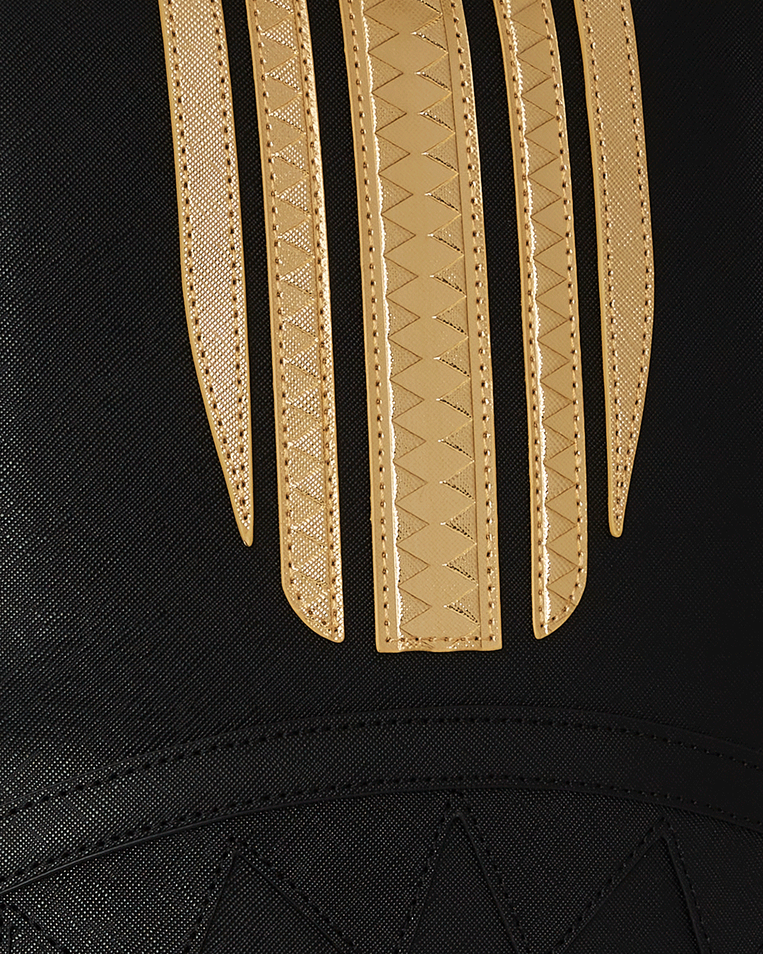 Limited Edition GOLD AND BLACK RACING STRIPES BACKPACK