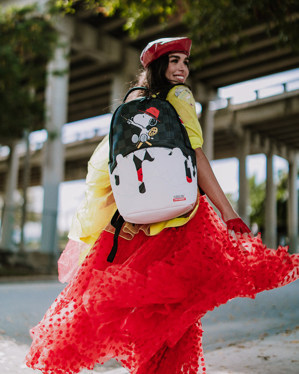 Limited Edition SNOOPY ART BITE DLXSV BACKPACK