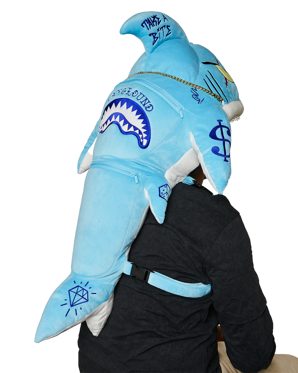 Limited Edition STUFFED SAVAGE HOODY BACKPACK SHARK