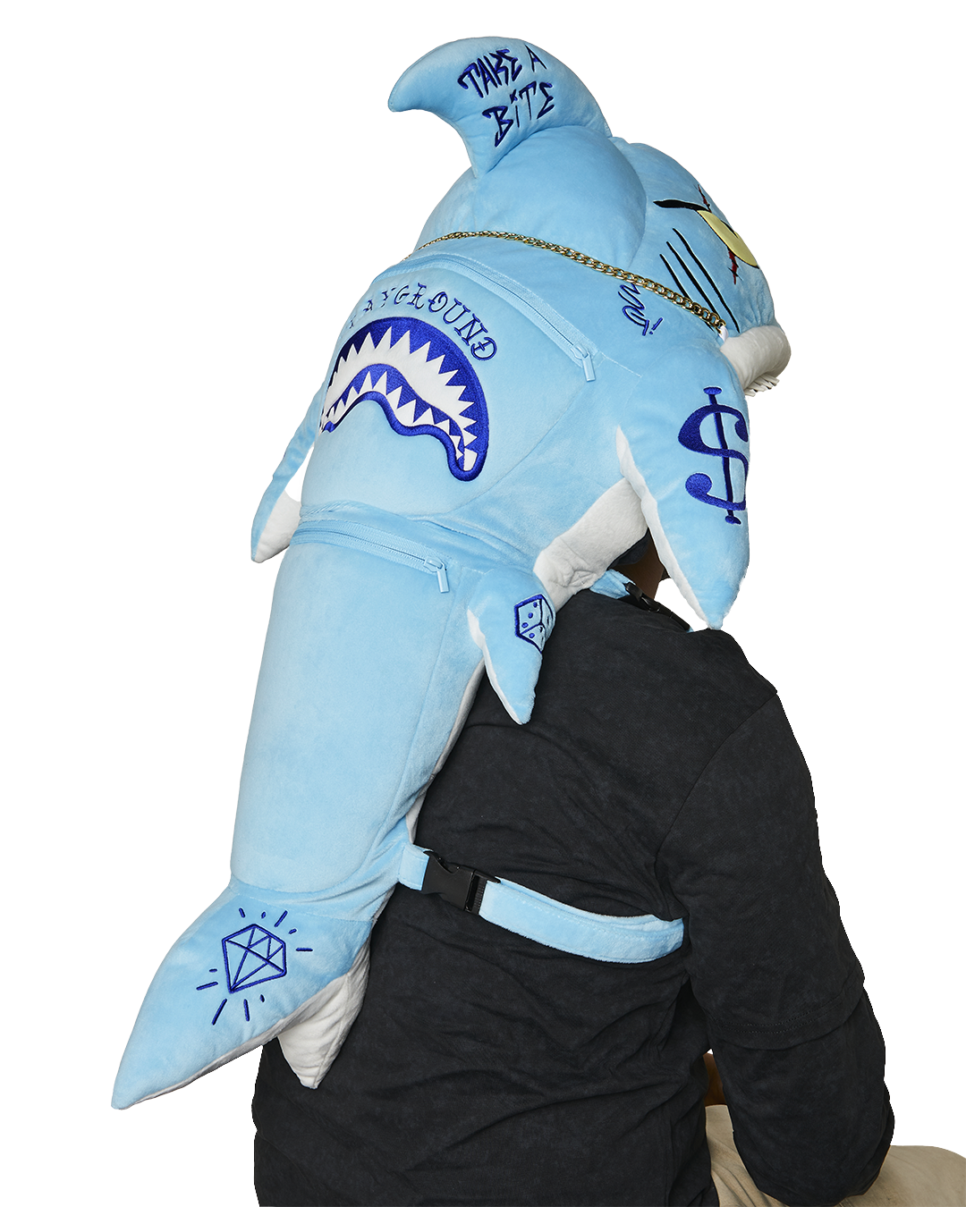Limited Edition STUFFED SAVAGE HOODY BACKPACK SHARK