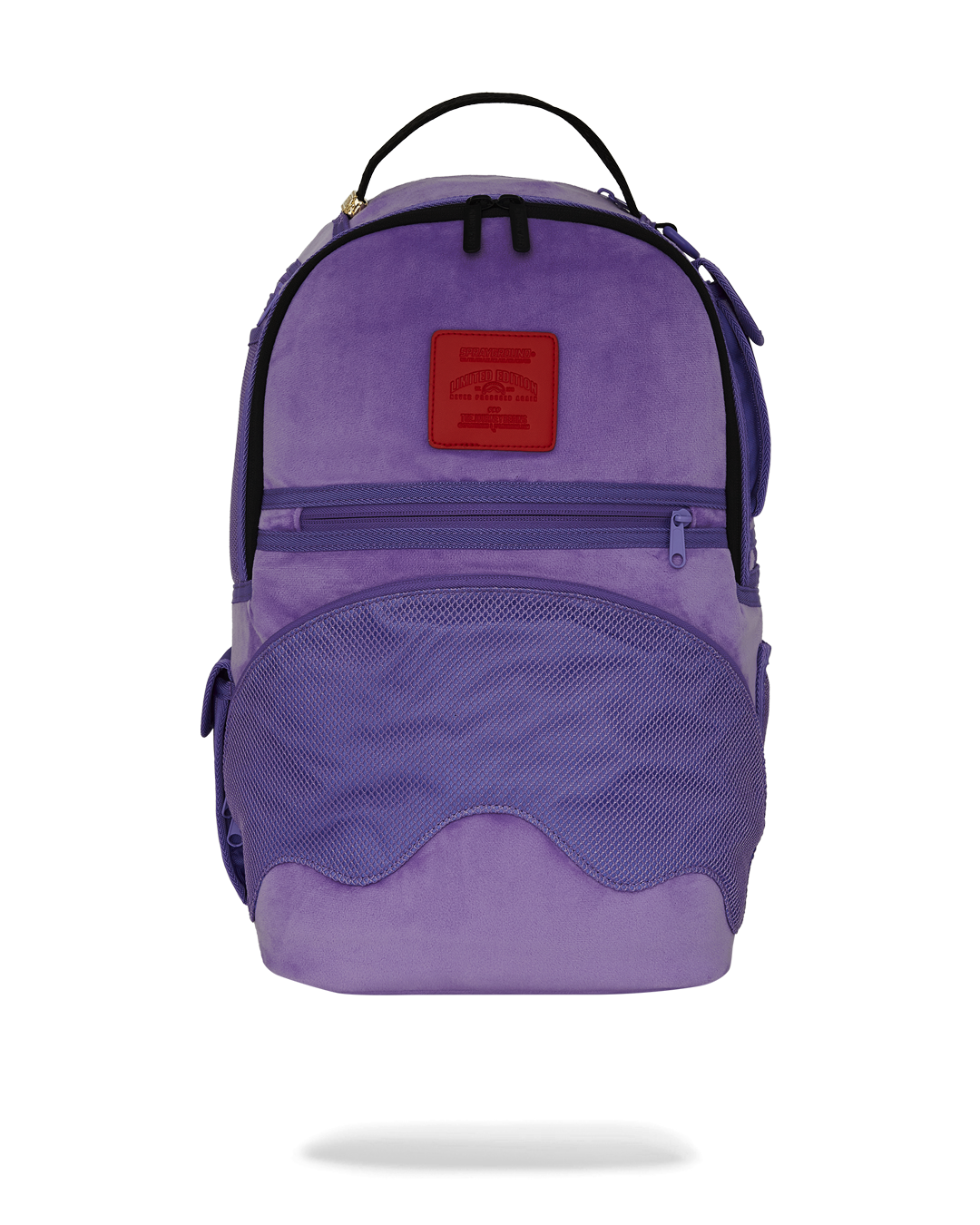 Limited Edition NOOO WAY A REVERSIBLE BACKPACK - PURPLE VELOUR TO OG SHARKS IN PARIS BACKPACK