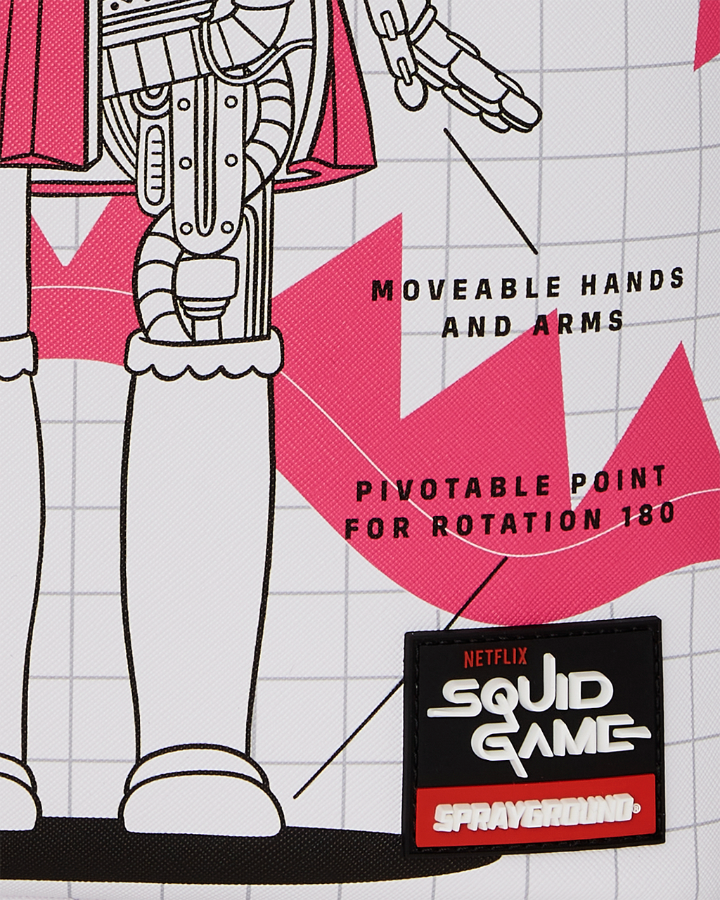 Limited Edition SQUID GAME COLLAB ROBOT GIRL BACKPACK