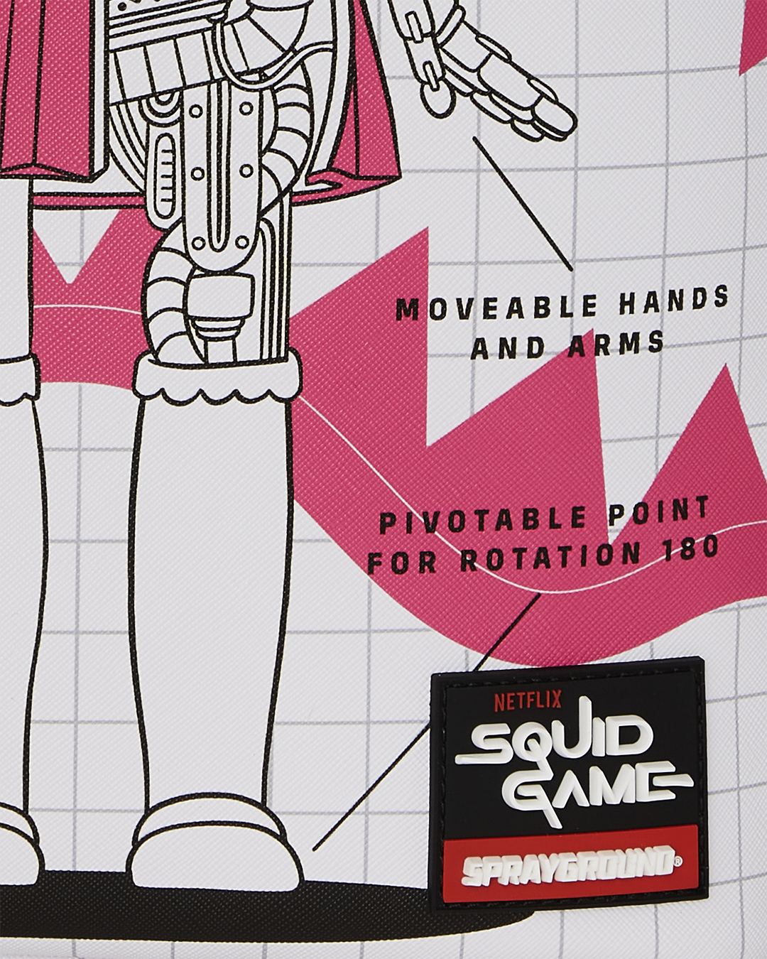 Limited Edition SQUID GAME COLLAB ROBOT GIRL BACKPACK