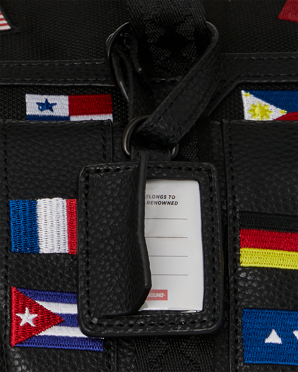 Limited Edition JAMES FIRST CLASS GLOBAL FLAGS SPECIAL OPS DUFFLE