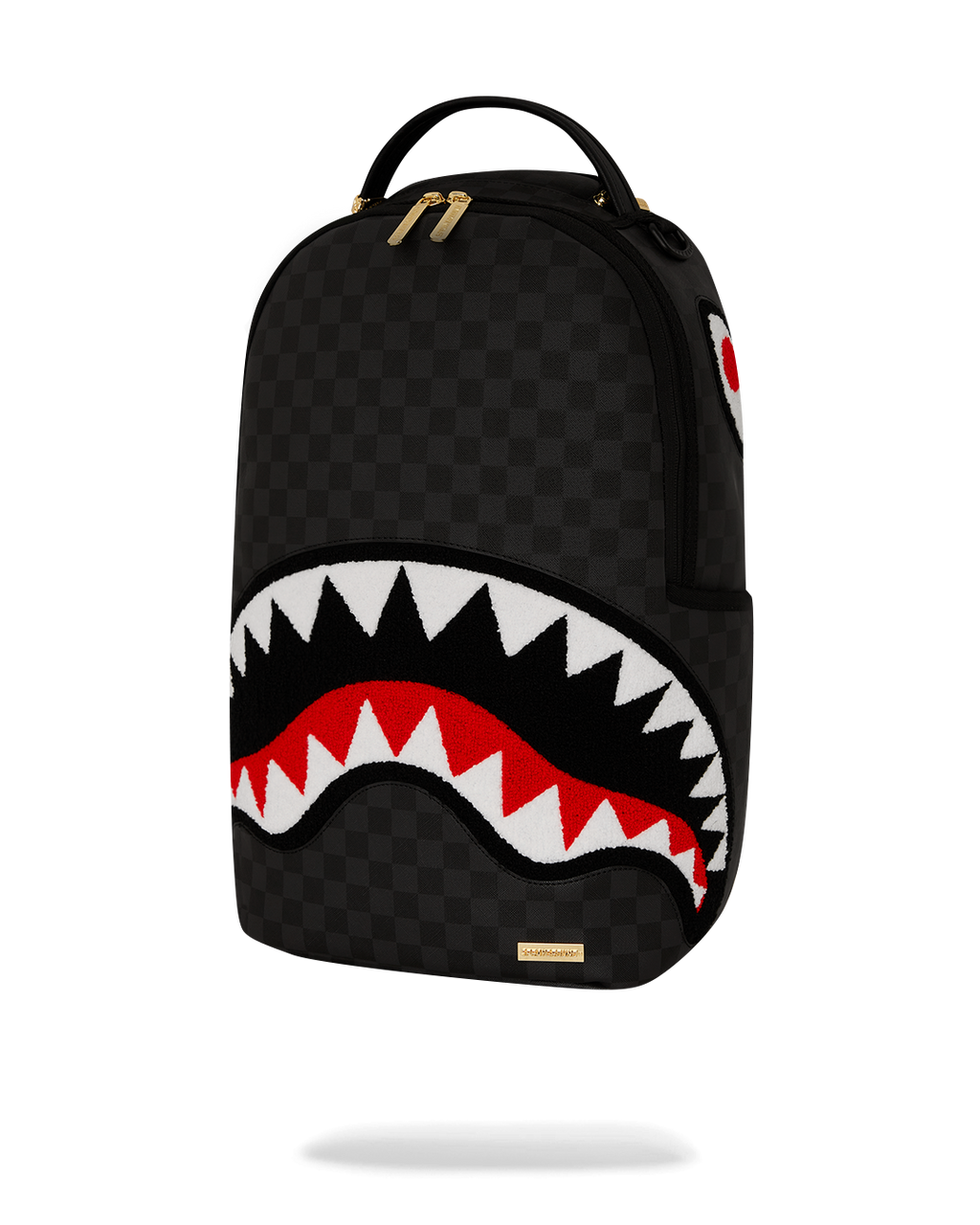 Limited Edition LIGHTS OUT SHARKS IN PARIS CHENILLE SHARK BACKPACK
