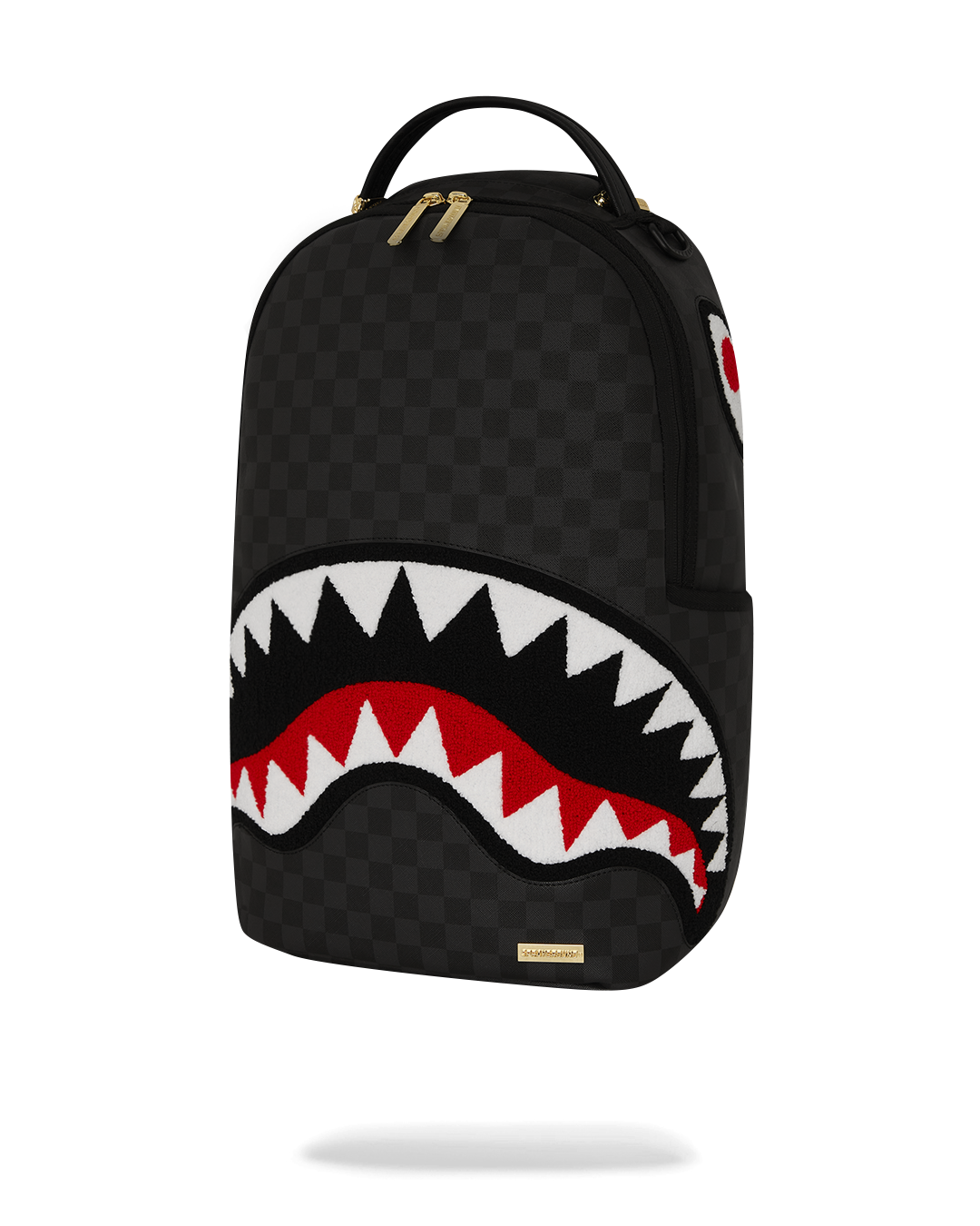 Limited Edition LIGHTS OUT SHARKS IN PARIS CHENILLE SHARK BACKPACK