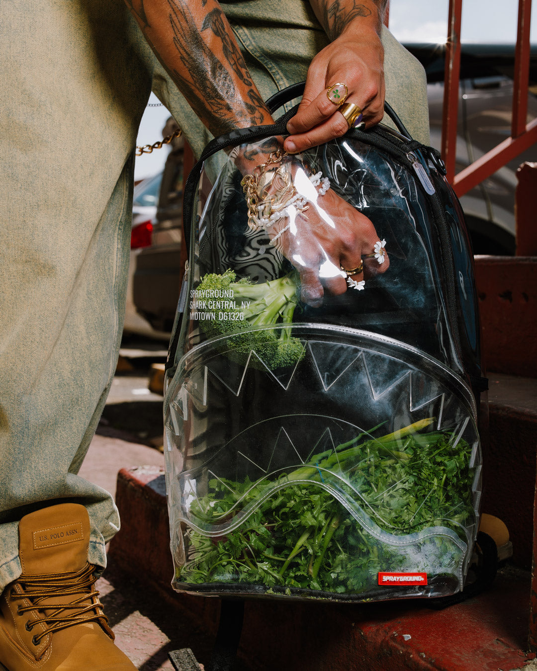 Limited Edition CLEAR BACKPACK - SHARK CENTRAL