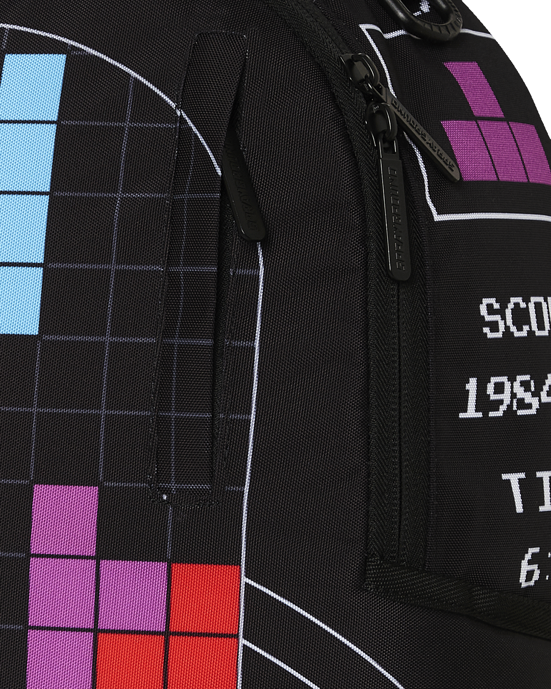 Limited Edition TETRIS WITH DIABLO AND MONEY BEAR BACKPACK
