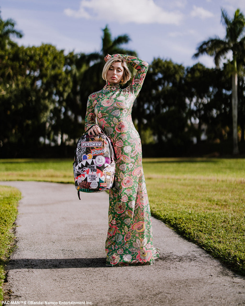 Limited Edition PAC-MAN LEVELED-UP ART BACKPACK