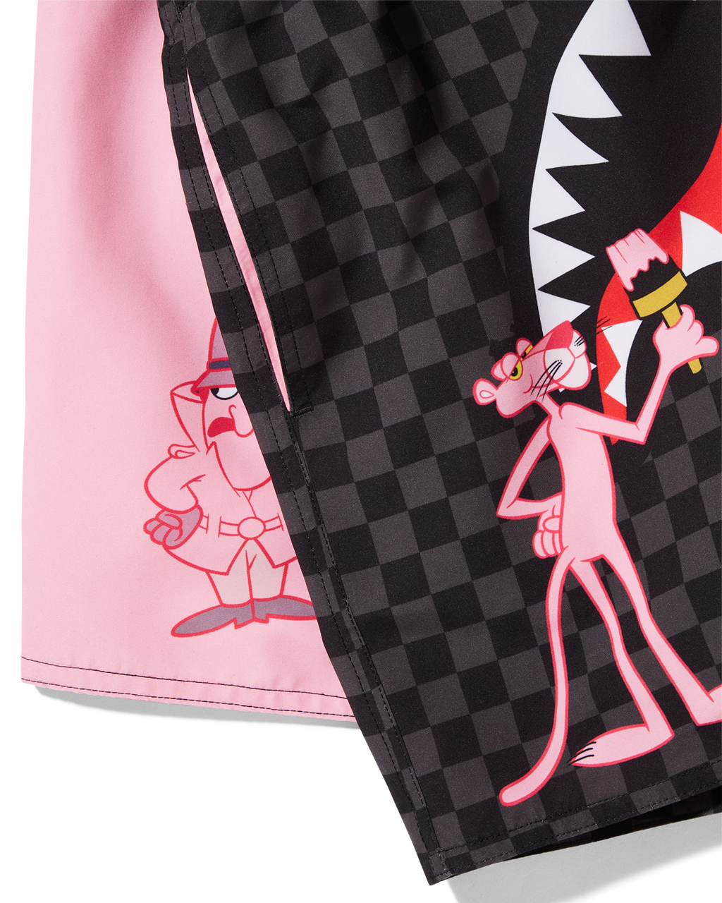 Limited Edition PINK PANTHER PINK PAINTER SWIM SHORTS