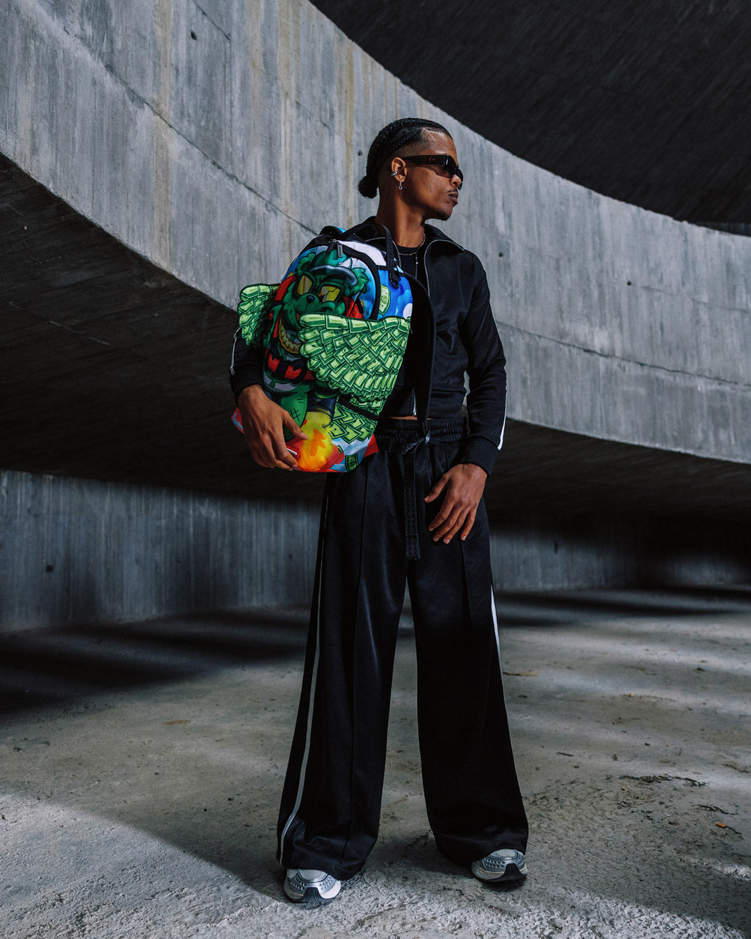 Limited Edition MONEY BEAR WE BOUT TO TAKE OFF BACKPACK