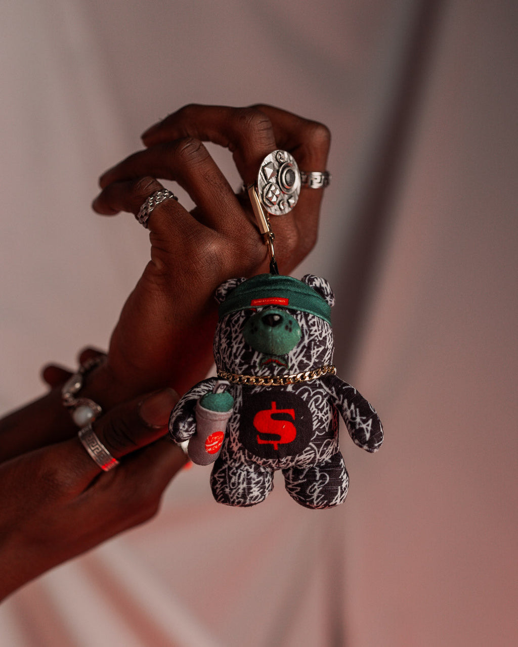 Limited Edition NIGHT NIGHT BEAR KEYCHAIN
