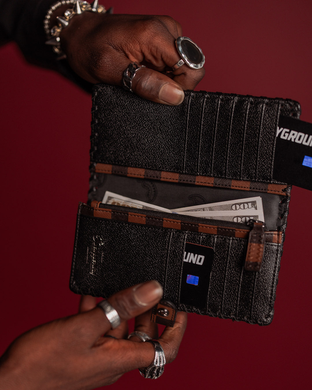 Limited Edition CHECKPOINT ROYALE SINGLE-FOLD WALLET