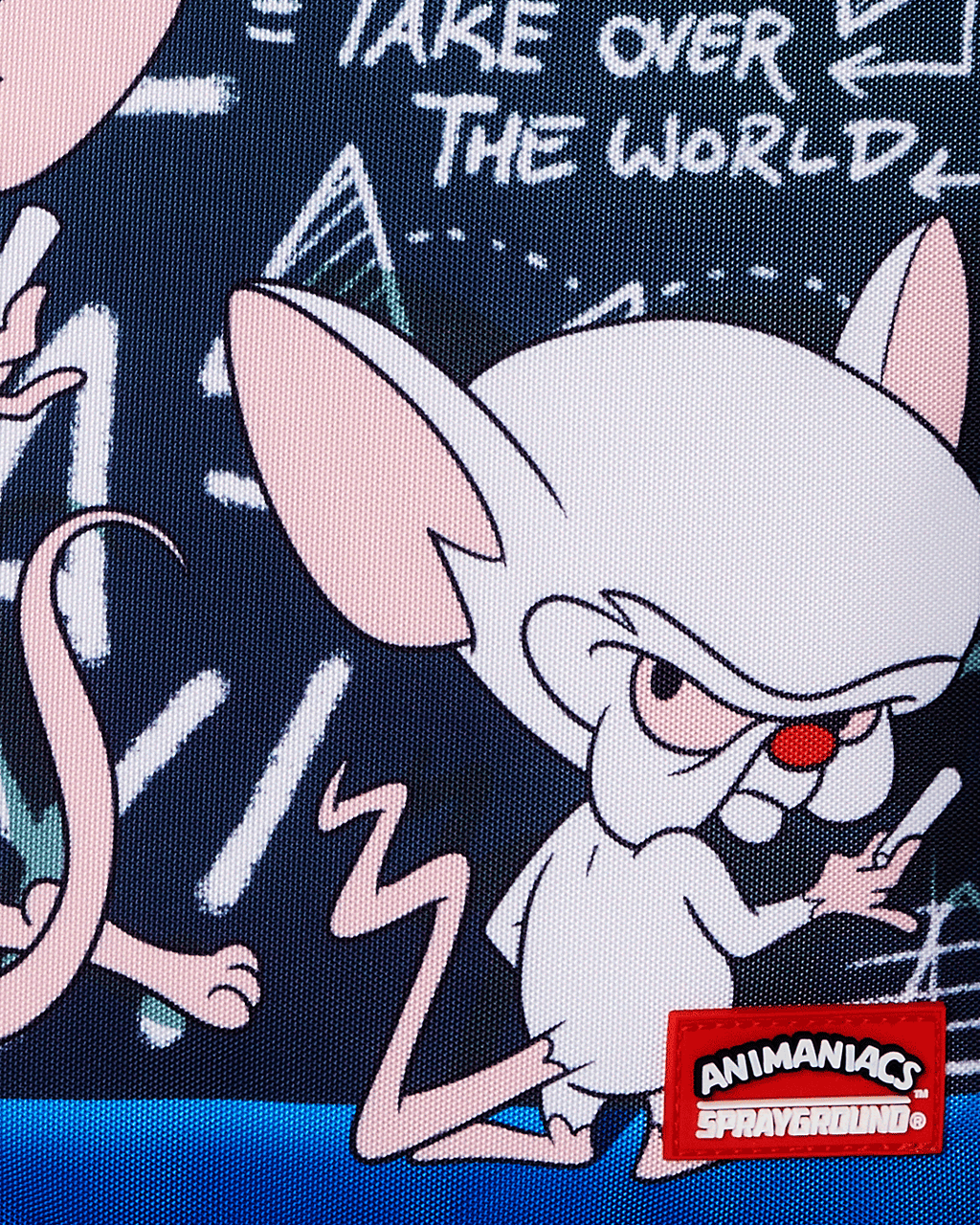 Limited Edition PINKY AND THE BRAIN TAKIN OVER THE WORLD DLXR BACKPACK