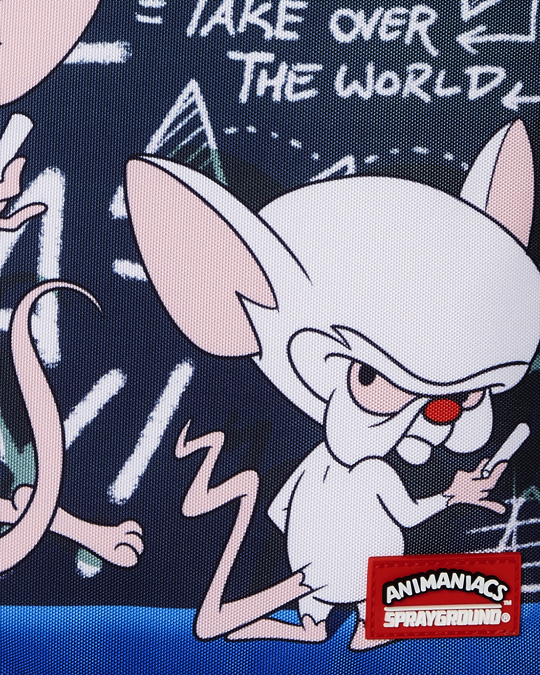 Limited Edition PINKY AND THE BRAIN TAKIN OVER THE WORLD DLXR BACKPACK
