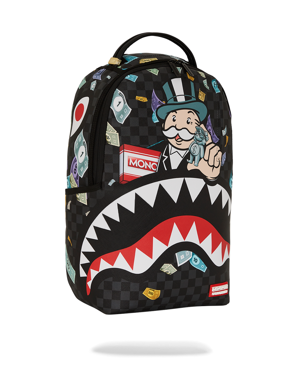 Limited Edition MONOPOLY SHARK RICH BACKPACK