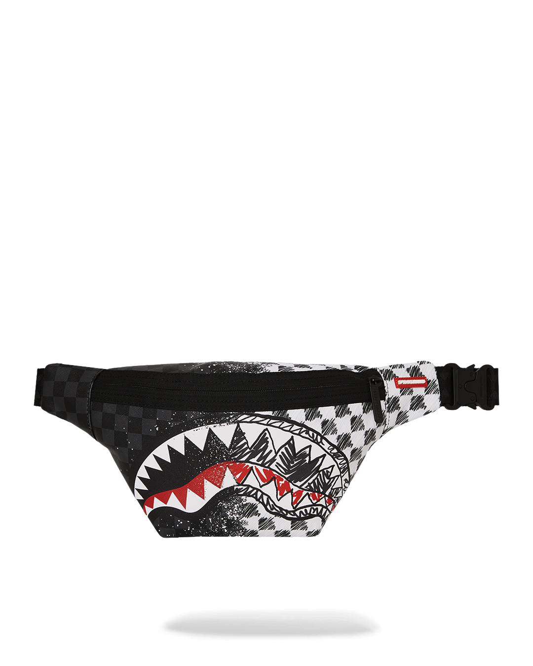 Limited Edition SCRIBBLE DRIBBLE CHECK SAVVY CROSSBODY