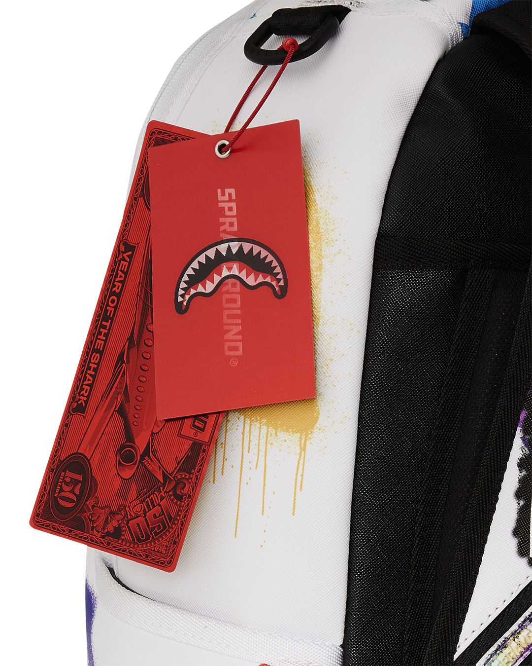 Limited Edition SHARK CENTRAL CUT OUT FOR GREATNESS DLXSV BACKPACK