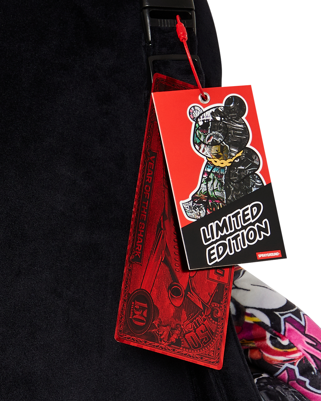 Limited Edition NEW CITY ANDROID MONEYBEAR TEDDYBEAR BACKPACK