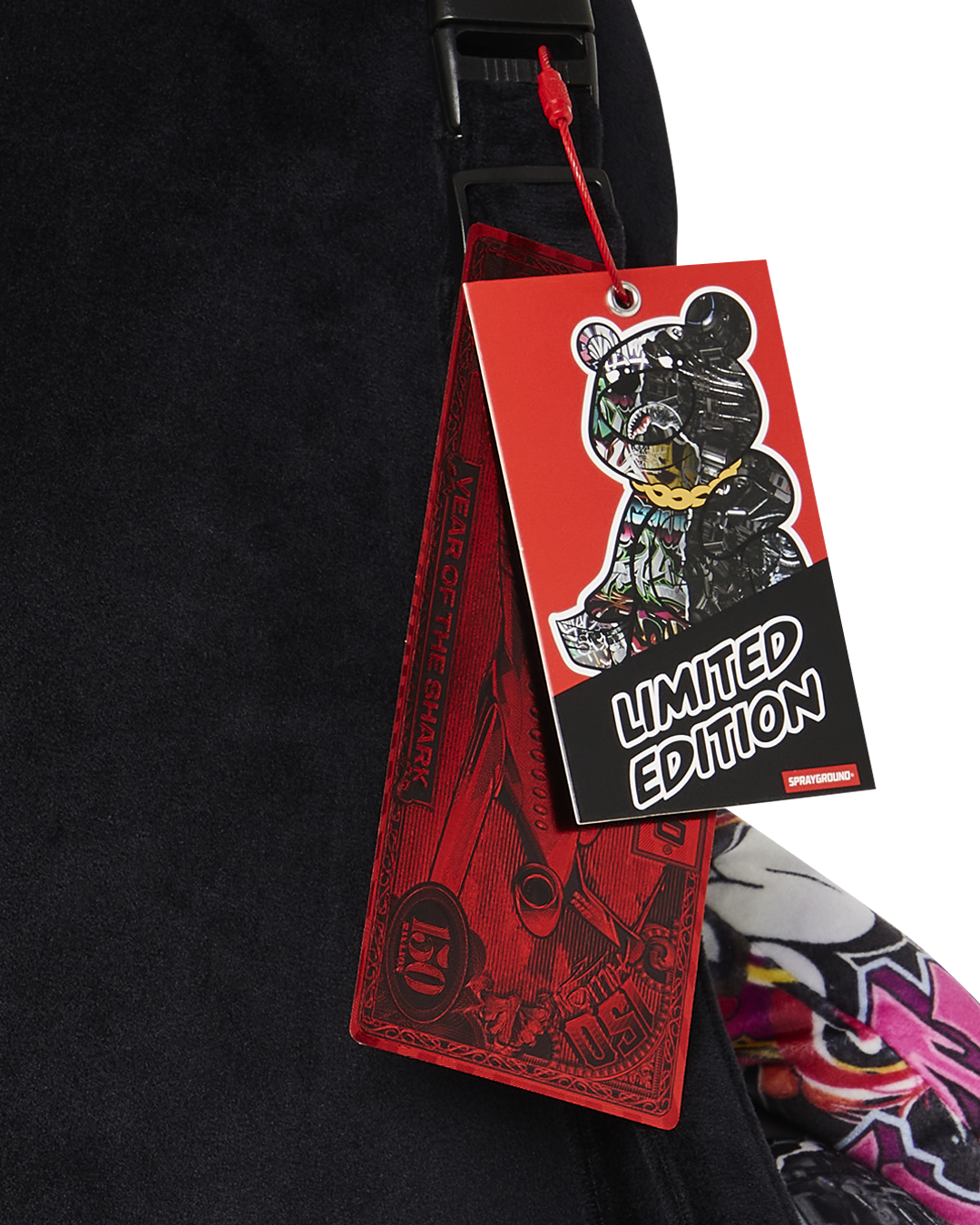 Limited Edition NEW CITY ANDROID MONEYBEAR TEDDYBEAR BACKPACK