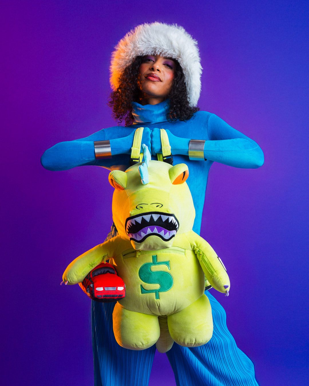 Limited Edition RUGRATS REPTAR GROWL PLUSH BACKPACK