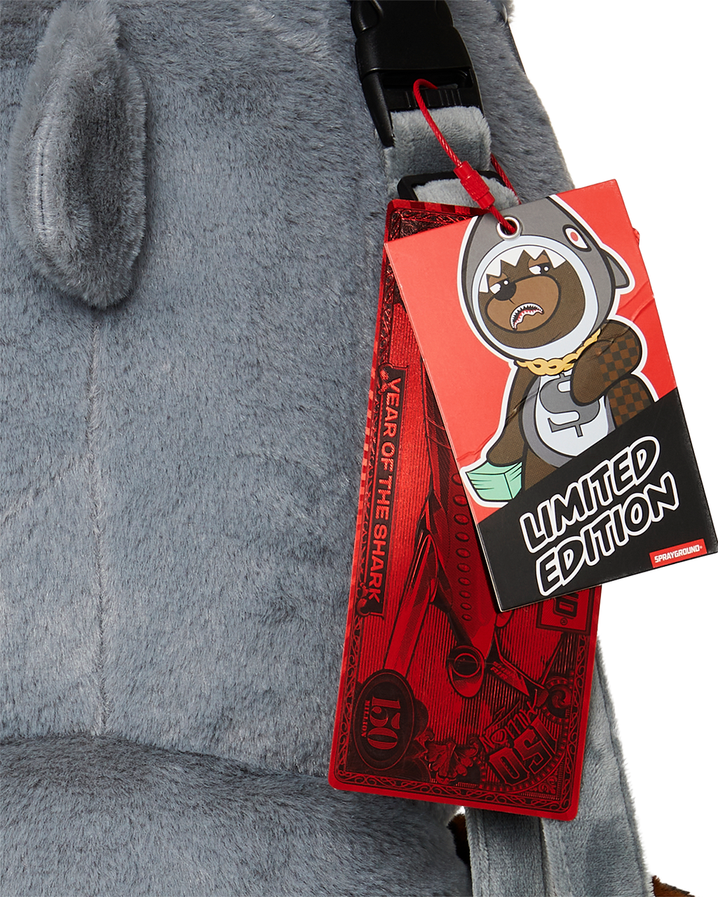 Limited Edition THE RIZZLER MONEYBEAR TEDDYBEAR BACKPACK
