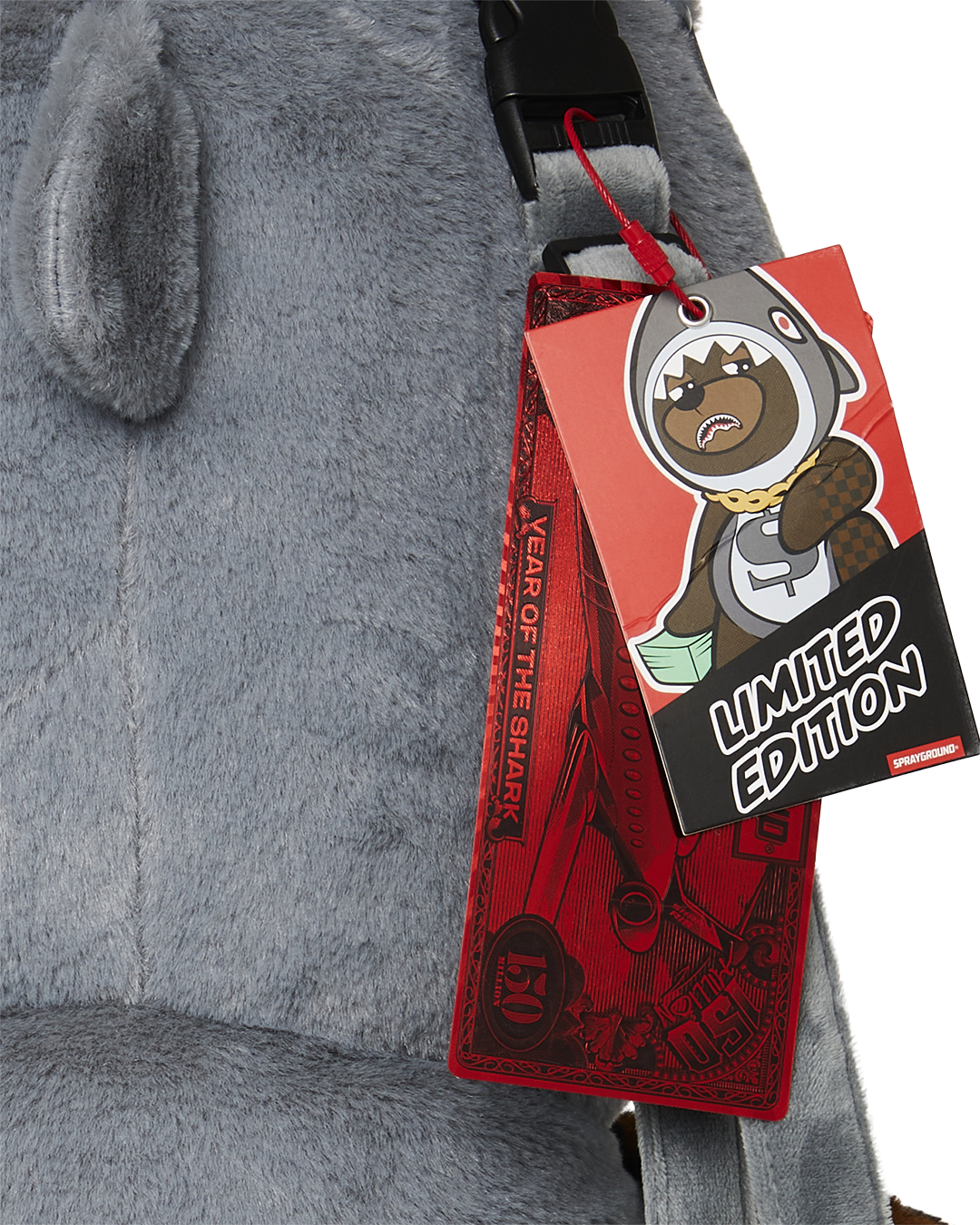 Limited Edition THE RIZZLER MONEYBEAR TEDDYBEAR BACKPACK