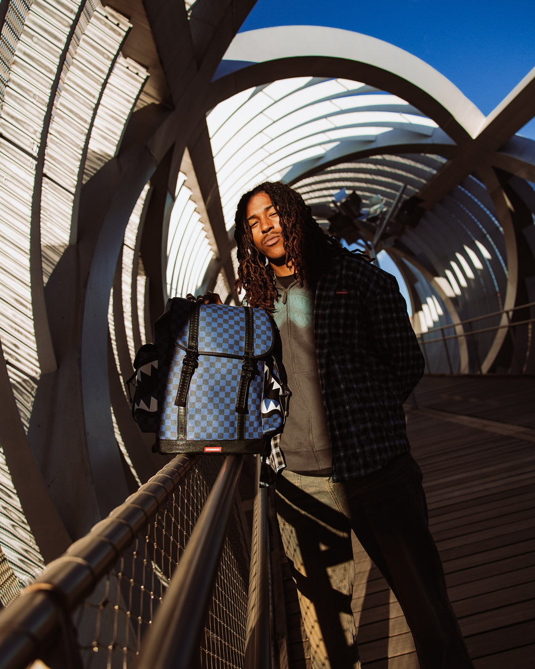 Limited Edition MIDNIGHT MAGIC SHARKS IN PARIS MONTE CARLO BACKPACK