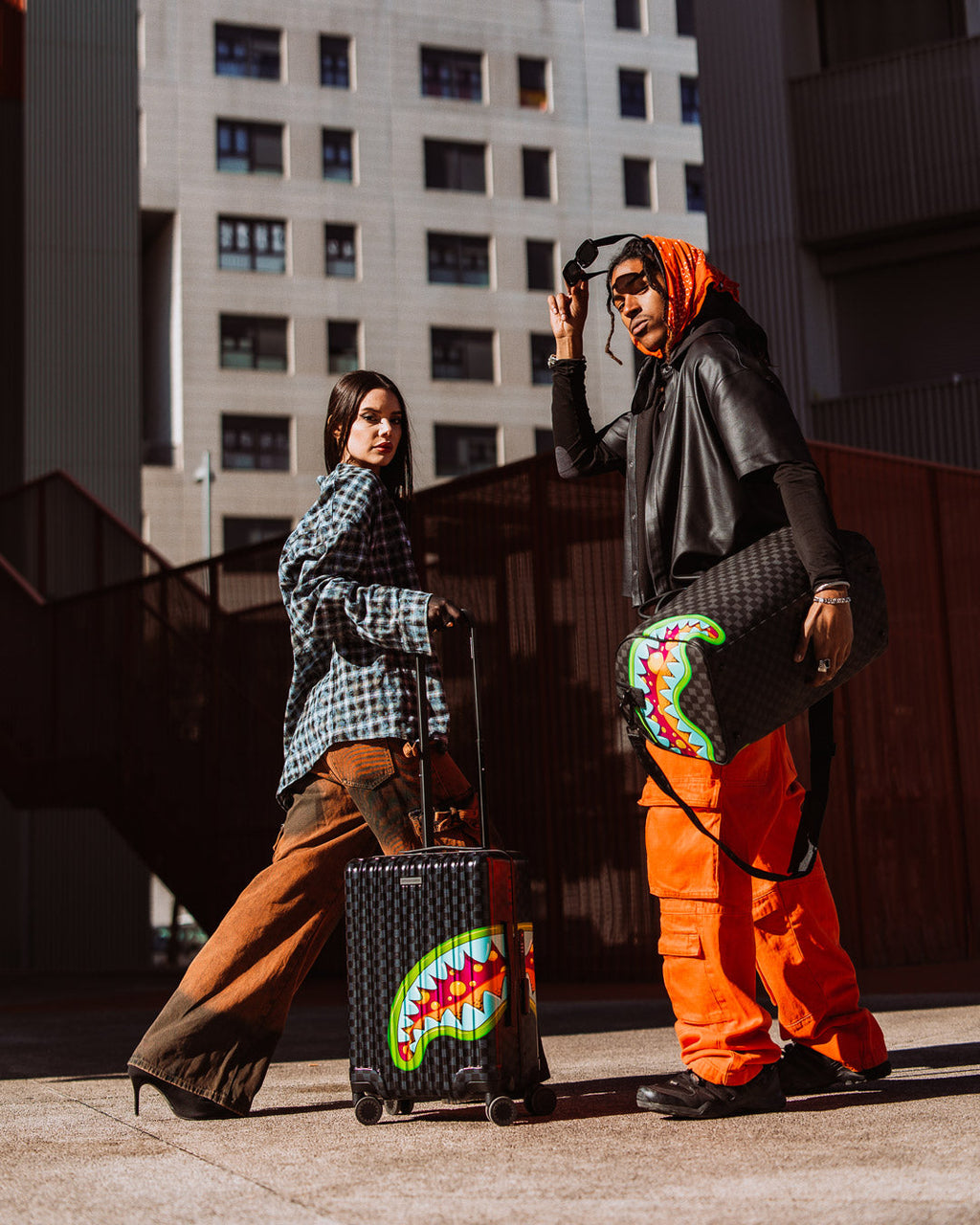 Limited Edition SLIME TAKEOVER HARD SHELL CARRY-ON LUGGAGE