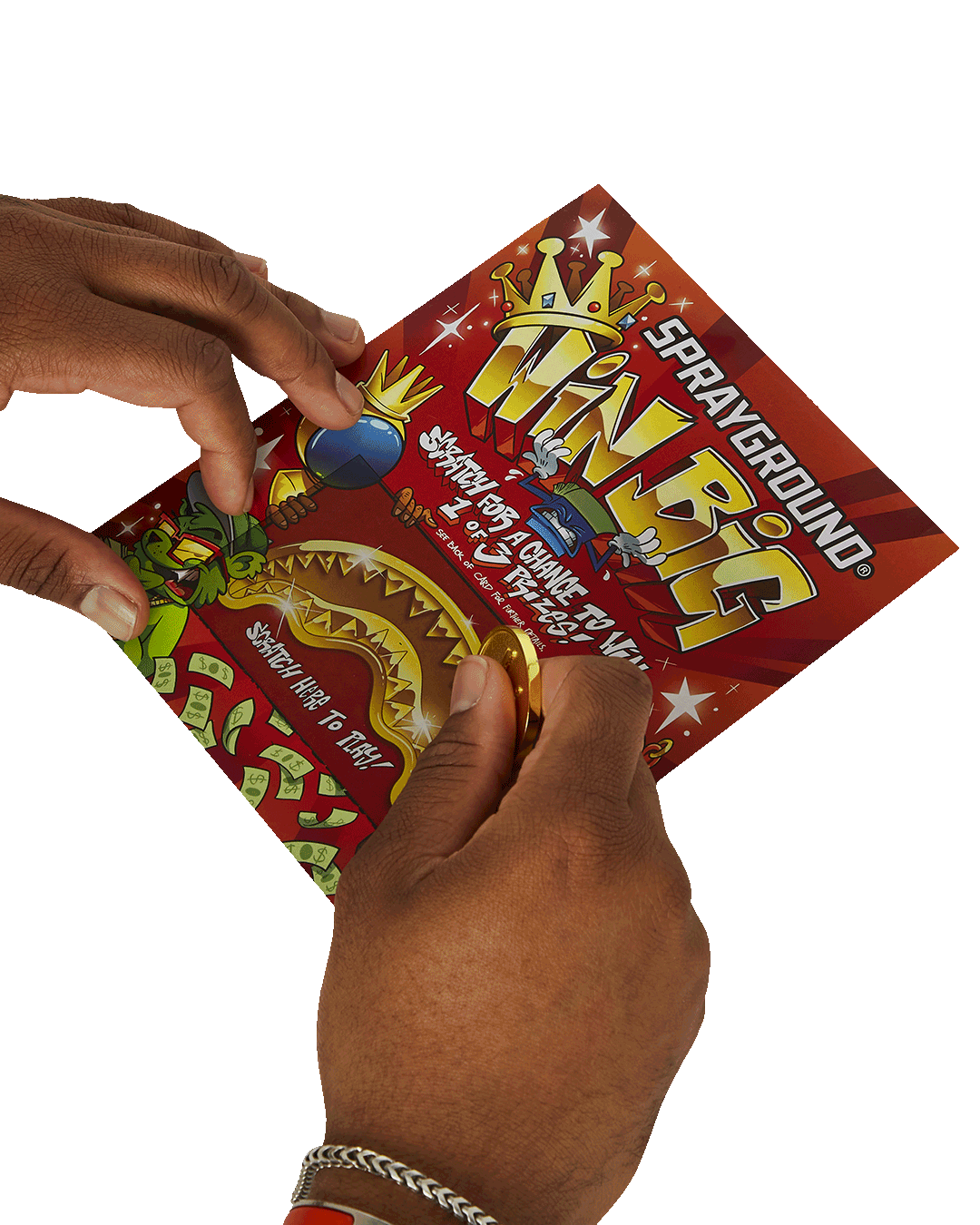 Limited Edition BIG MONEY BIG MONEY BACKPACK COMES WITH SCRATCH OFF PLAYING CARD