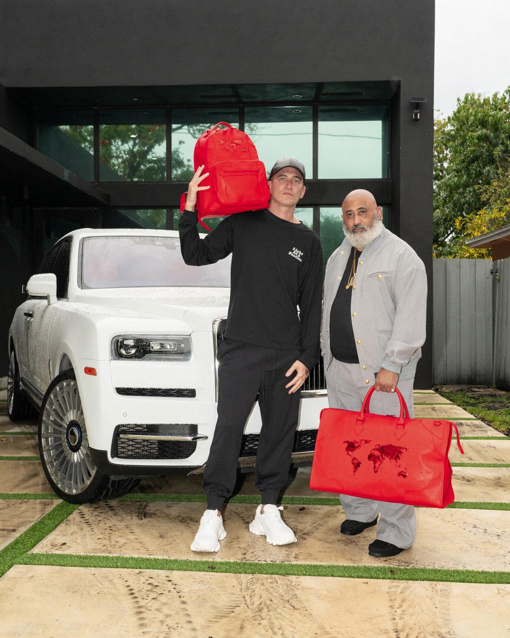 Limited Edition JAMES FIRST CLASS RUBY RED CHATEAU BACKPACK