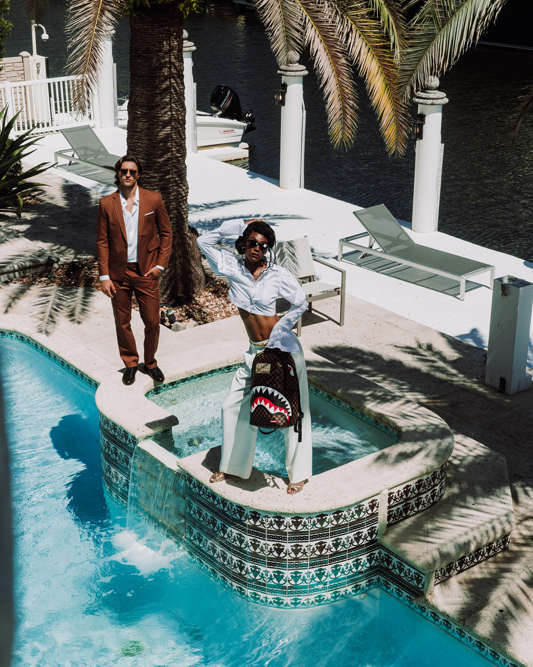 Limited Edition SHARKS IN PARIS LOST & FOUND BACKPACK
