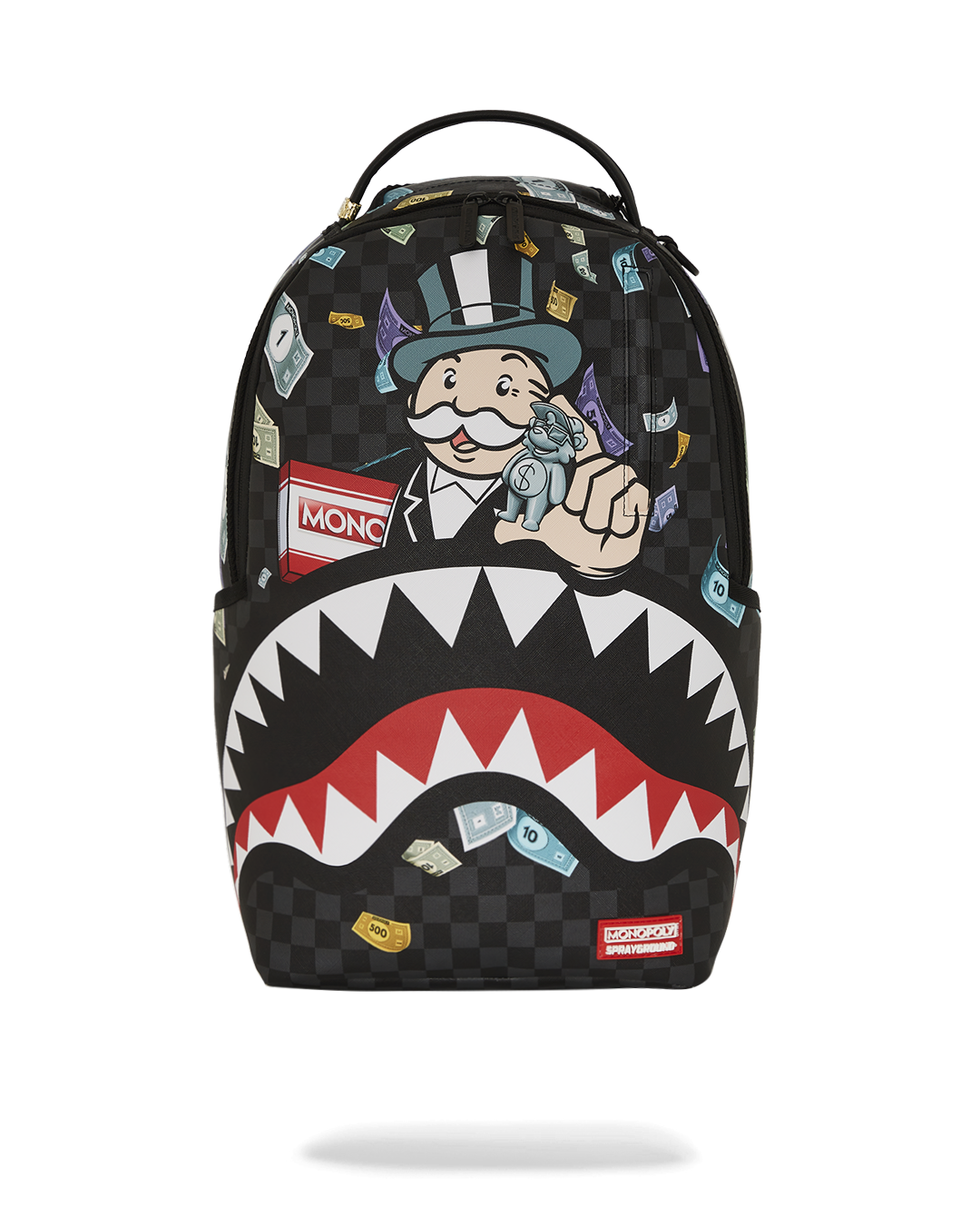 Limited Edition MONOPOLY SHARK RICH BACKPACK