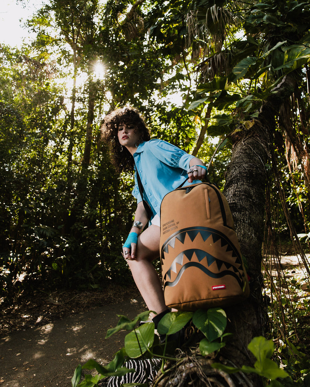 Limited Edition SHARK CENTRAL INTERIOR DLX BACKPACK