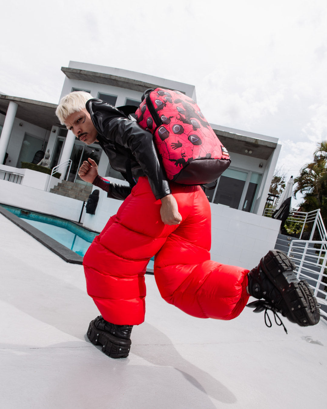 Limited Edition SQUID GAME COLLAB FRONT MAN CREW BACKPACK
